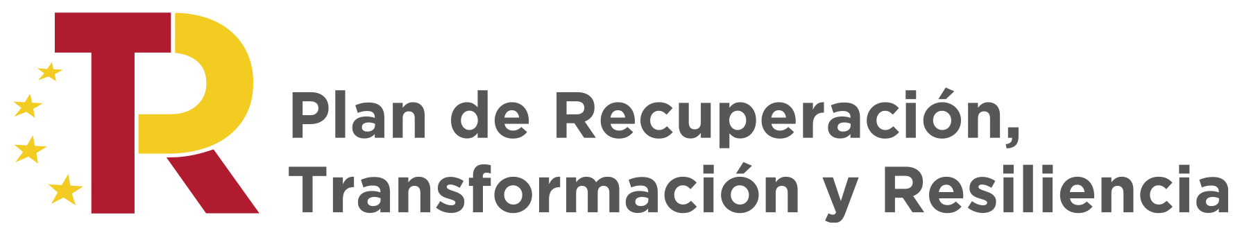 Logo plan de Recuperación, Transformación y Resiliencia